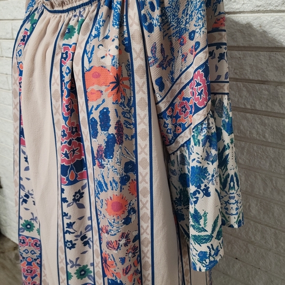 Flying tomatoe womens 1XL boho peasant blouse top - Picture 6 of 12